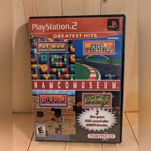 namco Museum for PlayStation 2 - Black Case Used